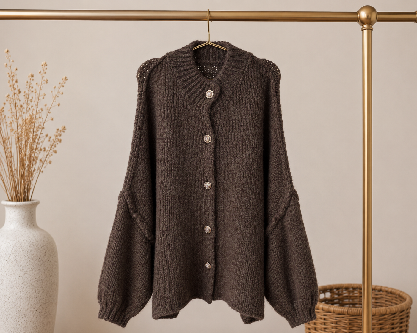 Oversize Cardigan Camille lang
