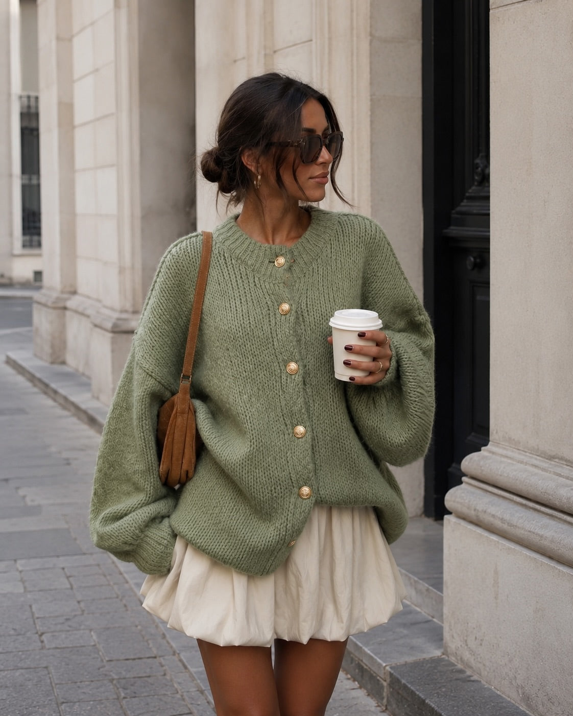Oversize Cardigan Camille lang